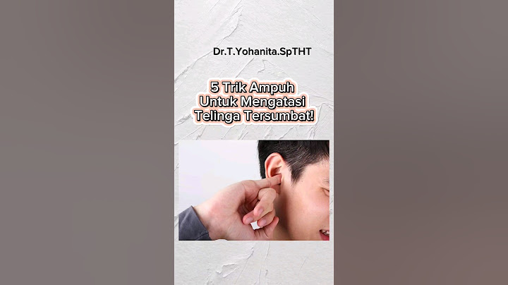 5 Trik Ampuh Mengatasi Telinga Tersumbat! @DrTYohanitaSpTHT  #shorts #telinga