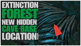 ARK new SECRET CAVE BASE LOCATION (extinction)