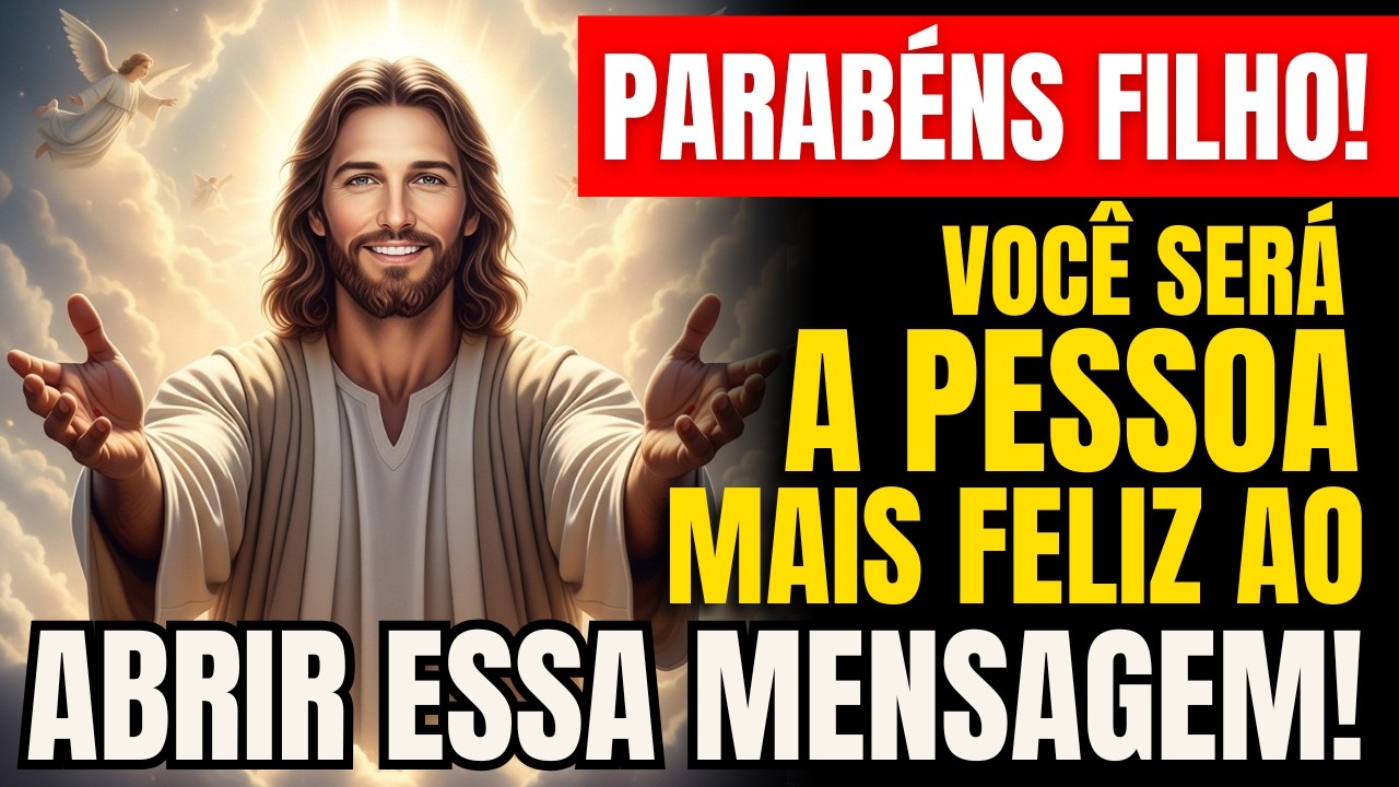 😍 DEUS DIZ: UM MILAGRE SURPREENDENTE ESTÁ CHEGANDO PARA VOCÊ HOJE! 🙏