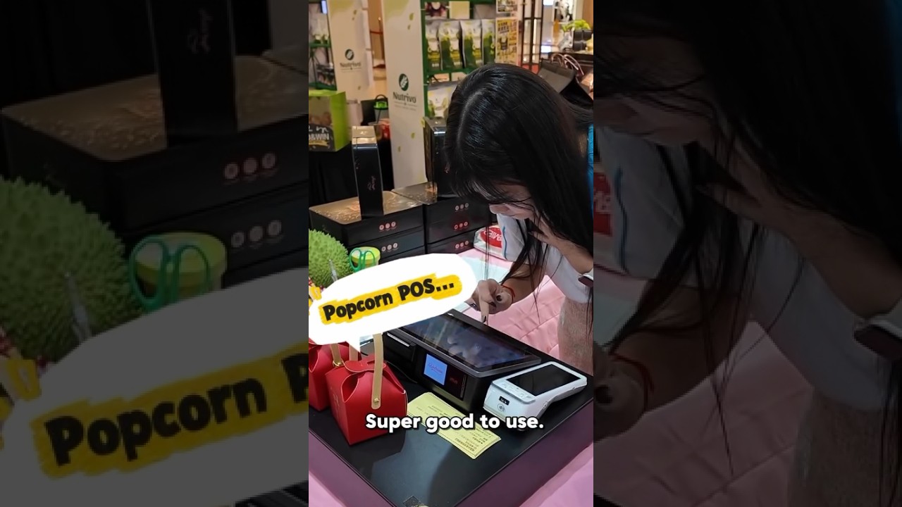 MAOYE — Popcorn POS customer video