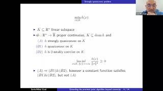 VA & OPT Webinar: Sorin-Mihai Grad (ENSTA Paris)