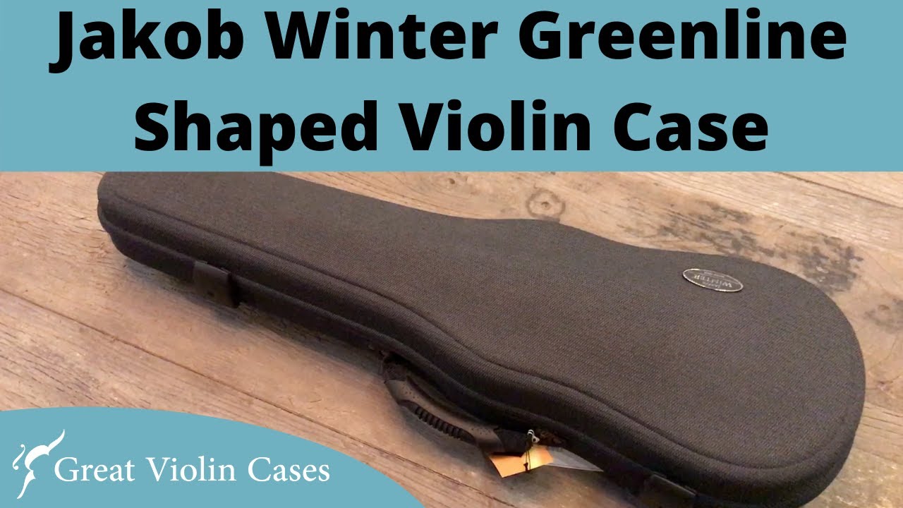 princip Putte Ulydighed Jakob Winter Greenline Classic Shaped Violin Case - YouTube