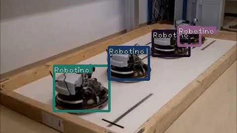 Use YOLOv3-tiny to detect robotino