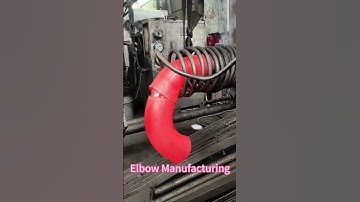 Elbow manufacturing process #pipelining #pipeline #welding #pipefactory #pipes