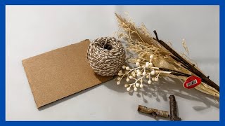 Twine Pumpkin DIY || Inexpensive Fall Decor DIY || Just 1 Quick Craft