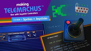 Making Telemachus // Sprites + Joysticks // Programming in bAtari Basic!