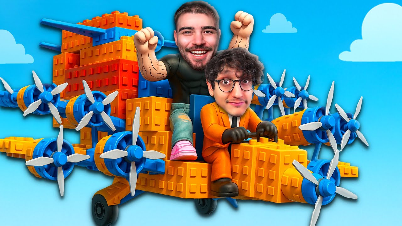 ΦΤΙΑΞΑΜΕ ΤΟ ΔΙΚΟ ΜΑΣ ΑΕΡΟΠΛΑΝΟ ΣΤΟ ROBLOX!