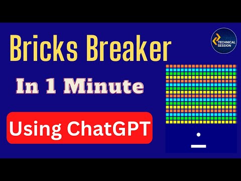 Build a Bricks Breaker Game using ChatGPT in Hindi | How to use ChatGPT in Hindi | Live Demo