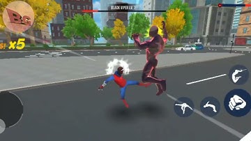 Spider fighting gameplay part #2 ( fighting with black viper)