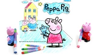 Развивающий мультфильм-раскраска. Любимый дом Свинки Пеппы. Учим цвета со Свинкой Пеппой