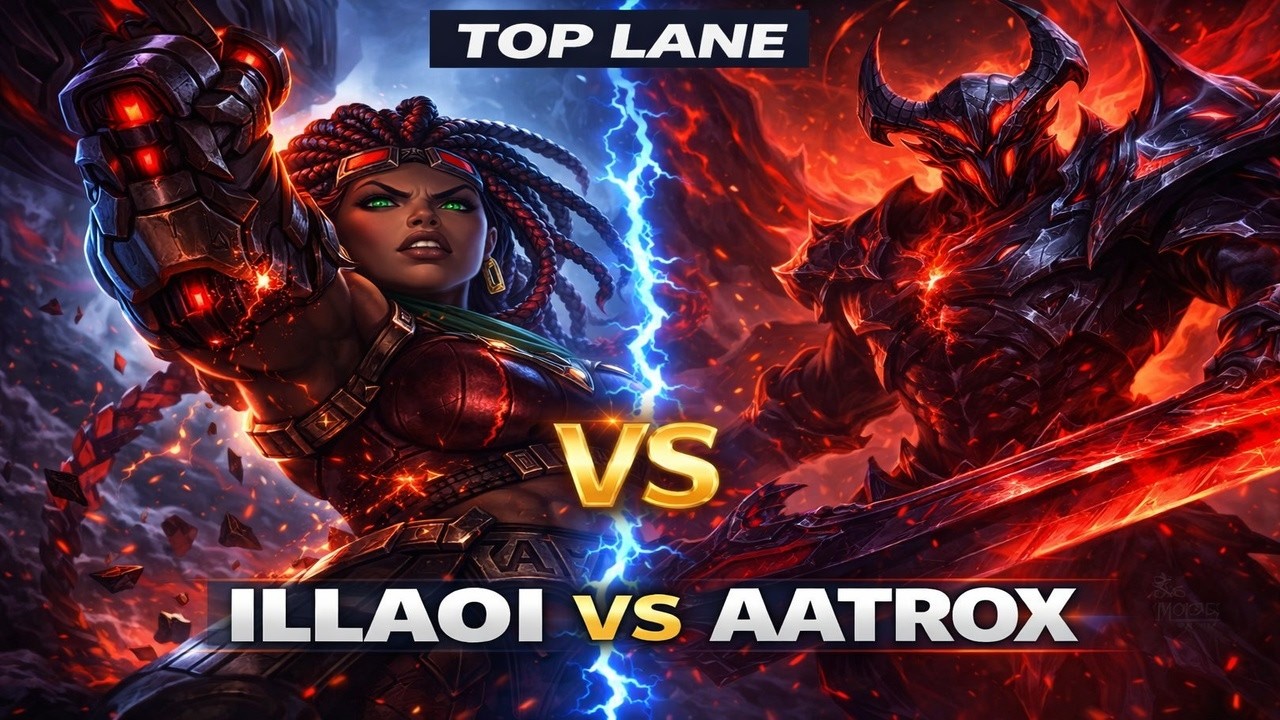 How to Carry 4 NPCs – Rank 1 Illaoi EUW vs Aatrox