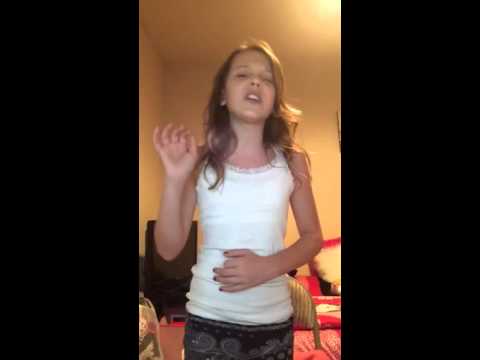 Millie bobby  brown singing thinking out loud