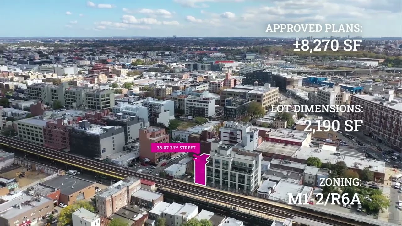 For Sale: LIC Development Site w/ Approved Plans!