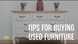 Tips For Buying Used Furniture