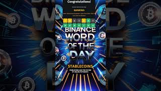  Binance Word Of The Day Stablecoins   La Palabra Del Da  El Futuro De Los Pagos Online
