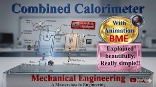 Combined Calorimeter | Separating &amp; Throttling Calorimeter | Dryness fraction #steam #thermodynamics
