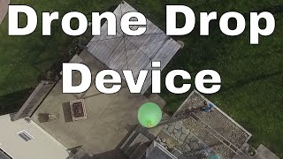 DRONE DROP DEVICE REVIEWED. $25 Device. Review and Demo  Not FLiFLi