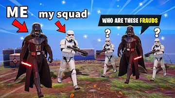 We Pretended to be DARTH VADER in Fortnite