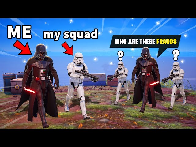 We Pretended to be DARTH VADER in Fortnite class=
