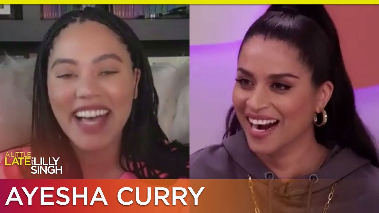 Ayesha Curry and Lilly Singh Bond Over Toronto Upbringing