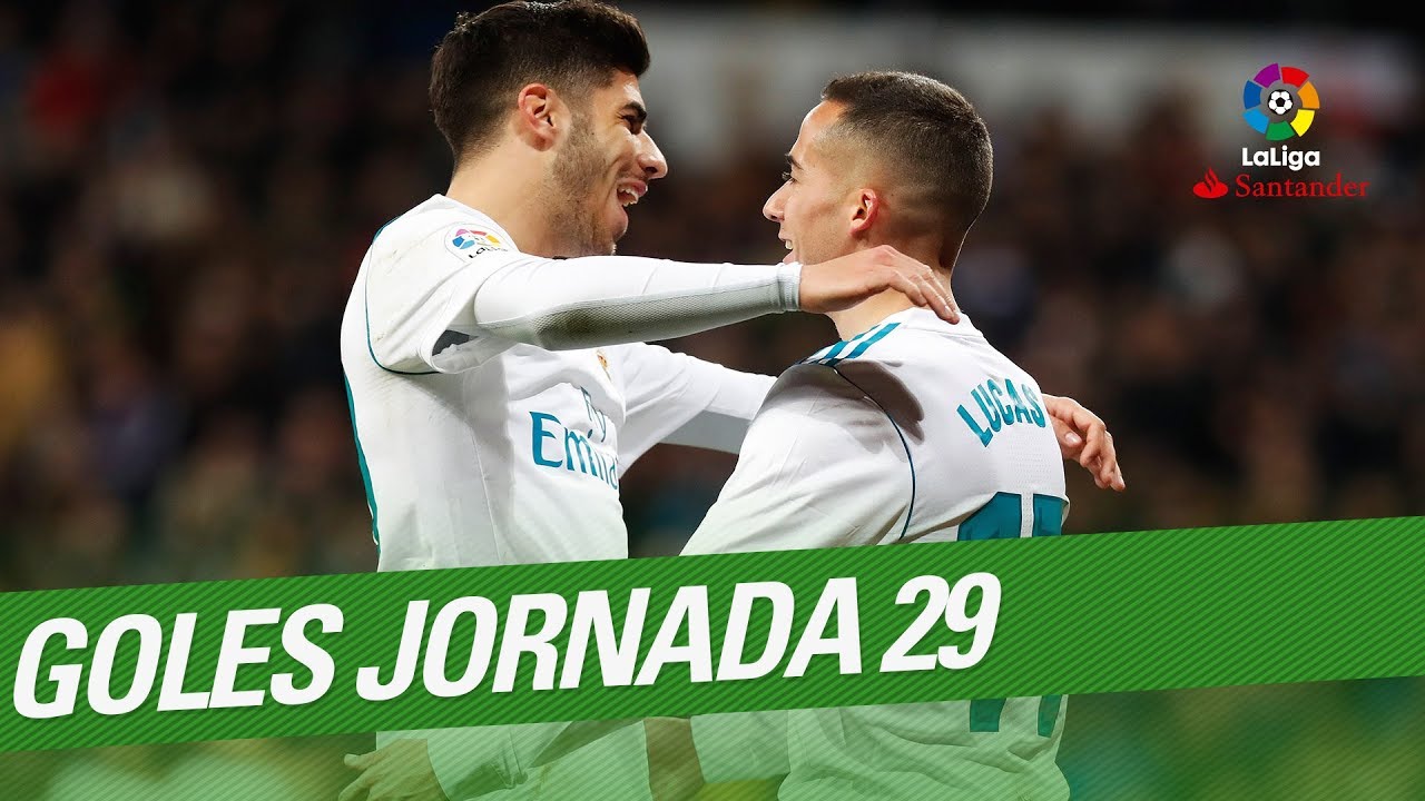 Todos los goles de la Jornada 29 de LaLiga Santander 2017/2018 - YouTube