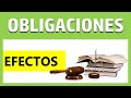 EFECTOS DE LAS OBLIGACIONES