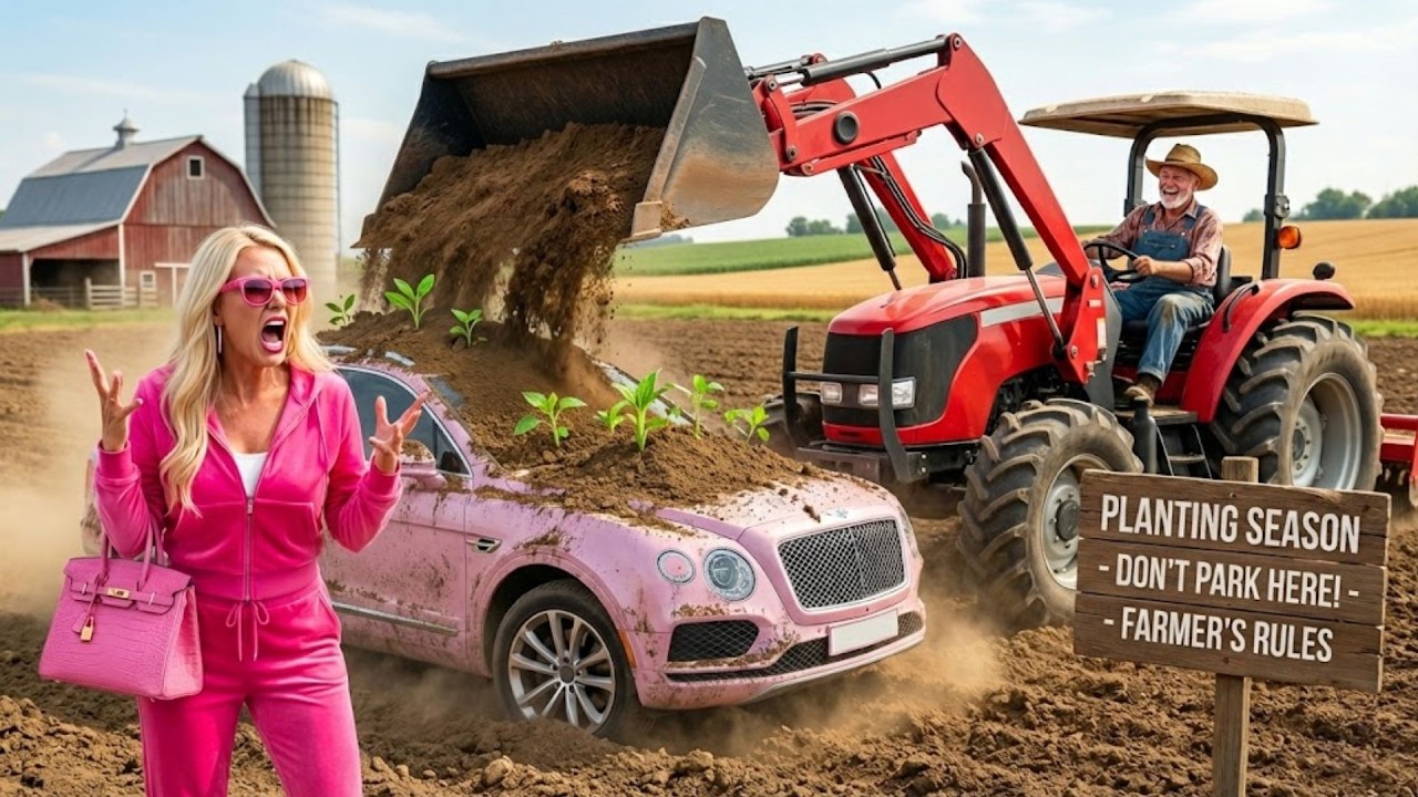 Karen Tried to Tow My Tractor During Planting Season — So I Blocked Her Car With My Field