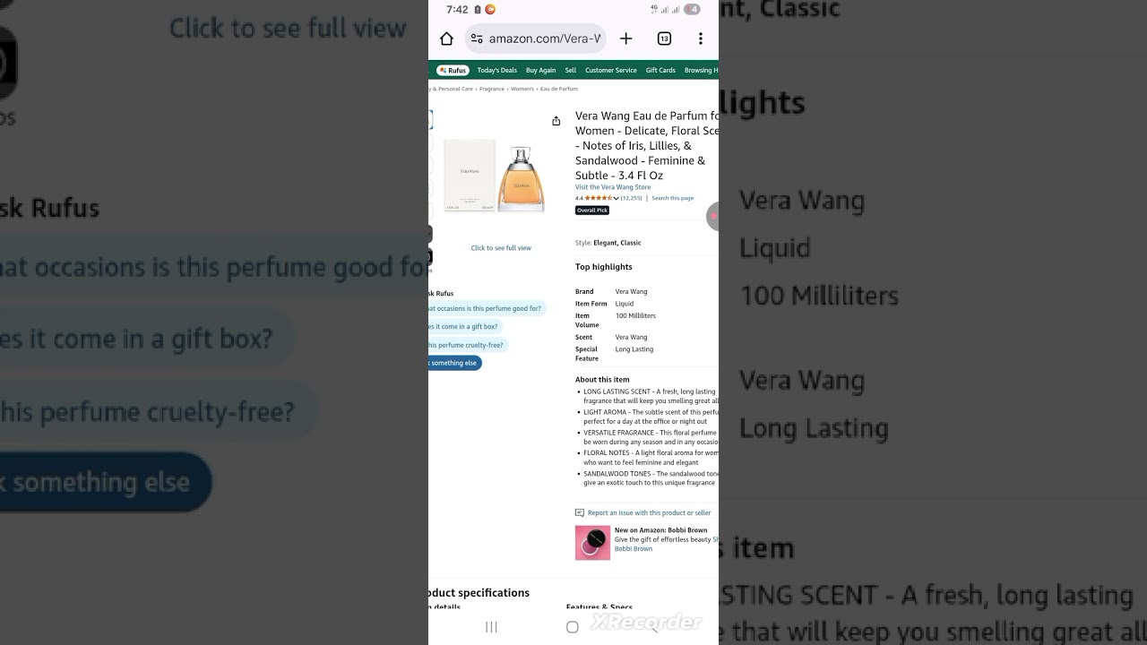 Best Long Lasting Pleasant Perfume For Women 