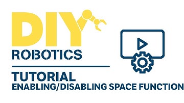 DIY - Tutorial - Enabling/Disabling Space Function using a Teach Pendant from a FANUC robot.
