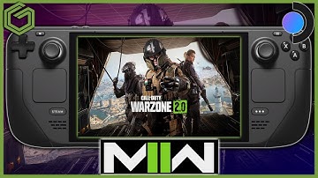 Steam Deck - Warzone 2 - Gameplay & Performance on Windows 11 Dual Boot