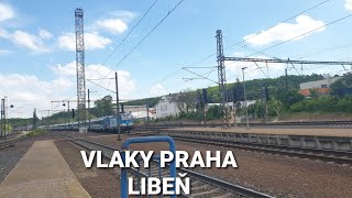 Vlaky Praha Libeň