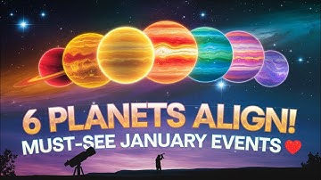 "6 Planets Align in January! Must-See Celestial Event"