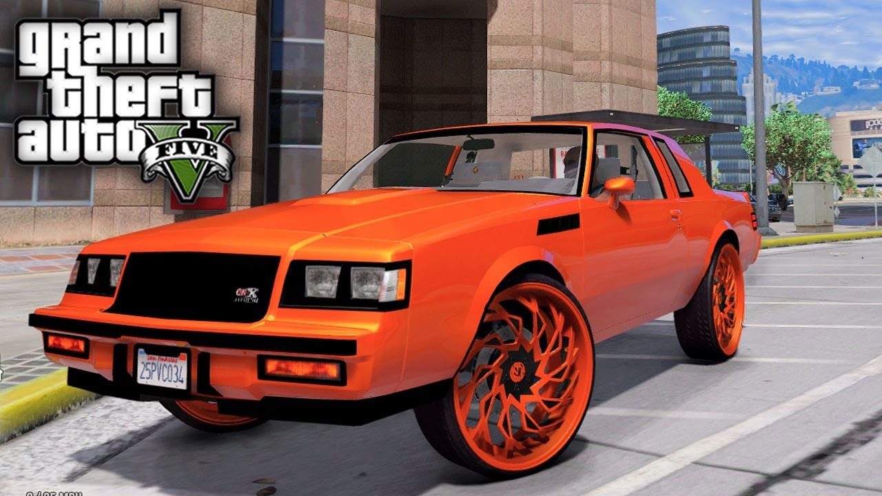 GTA 5 Real Thug Life #16 Tupacs' Bright Orange GNX Grand National on ...