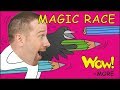 Magic Race for Children + MORE Funny Stories for Kids from Steve and Maggie | Learn Wow English TV