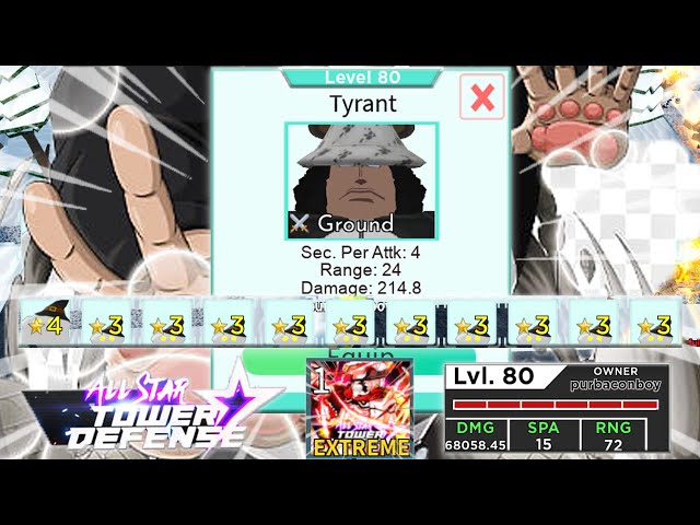 Tyrant (Furious) - Kuma (Damaged), Roblox: All Star Tower Defense Wiki