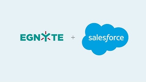 Egnyte + Salesforce