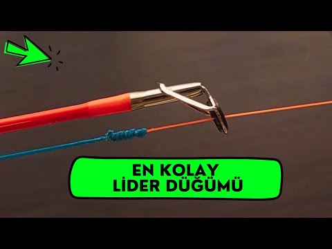 En Kolay Lider Düğümü | İp Misinaya Fluorocarbon Misina Nasıl Bağlanır