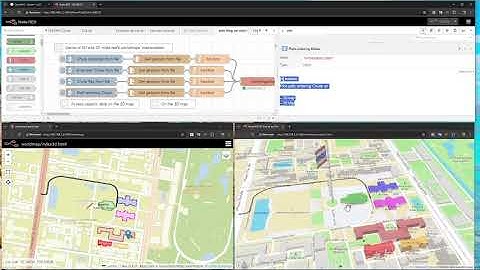 Node-red 2D and 3D worldmap application