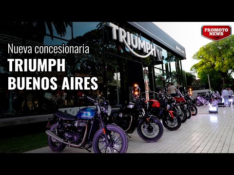 La mejor en Latinoamérica - Nueva Concesionaria Triumph Buenos Aires