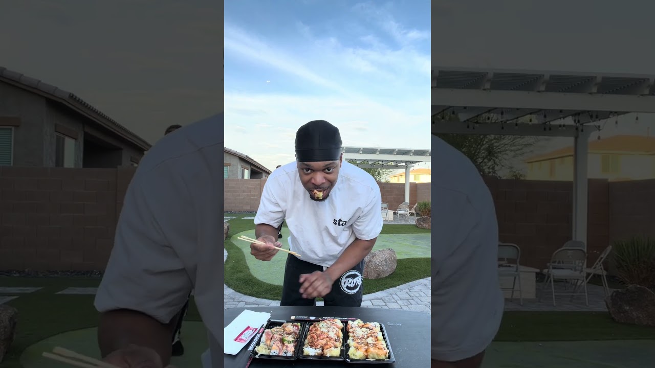 SUSHI CHALLENGE #shorts