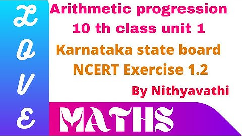 Arithmetic progression Exercise 1.2 ( 1 , 2 and 3 rd main).