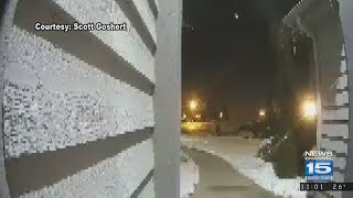 Second meteor caught on camera