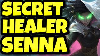 The secret HEALER SENNA build that nobody plays... (BUT THEY SHOULD)