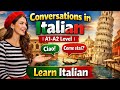  Master Language School 🇮🇹 Conversations in Italian for Beginners | A1-A2 Level |Learn Italian