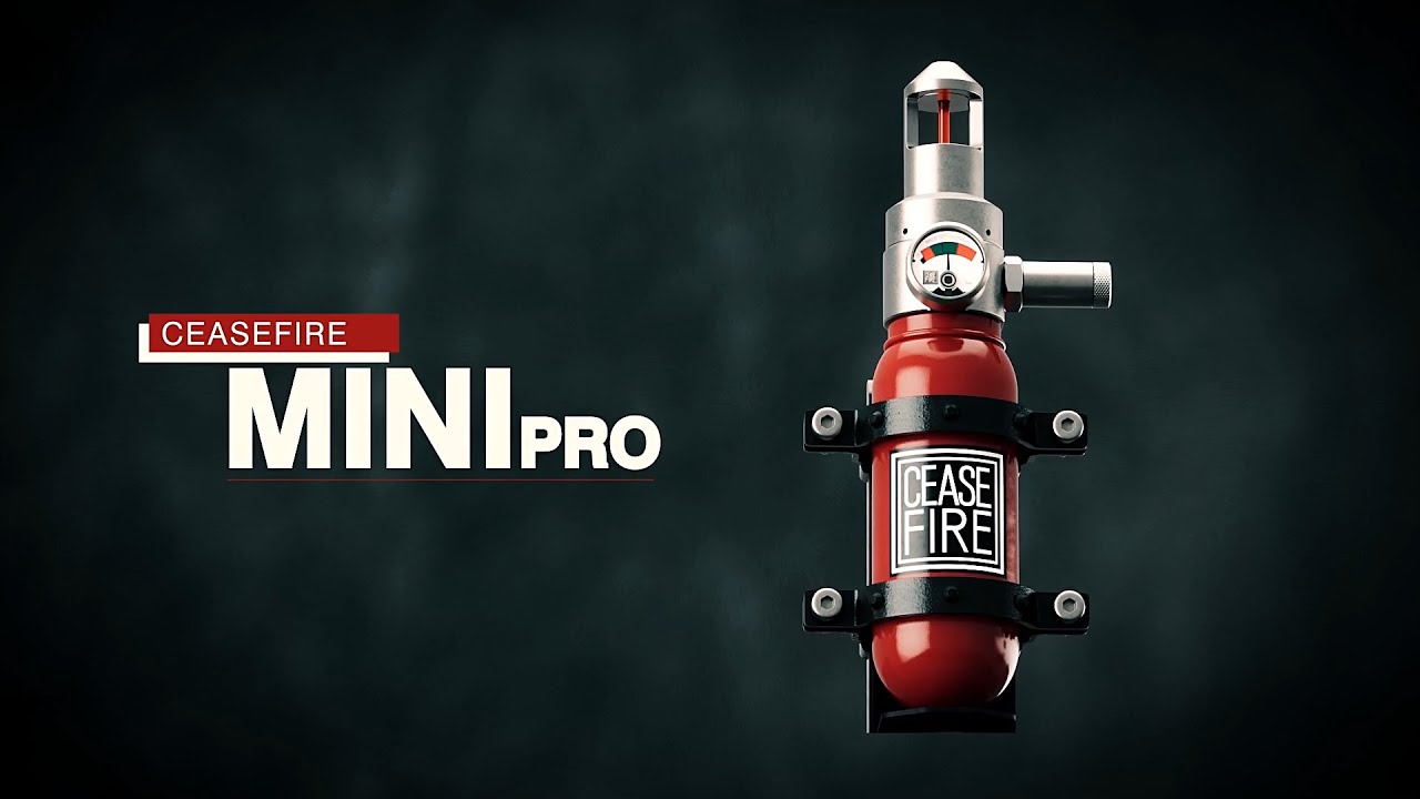Fire Tech Mini MINI Pro – Intuitive & Responsive, Automated Fire Protection for Small ...