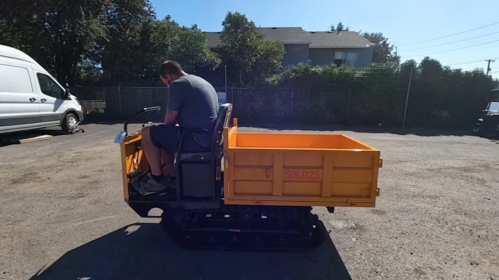 2025 SD LANCH SDLD25 RIDE-ON CRAWLER DUMPER (1224)