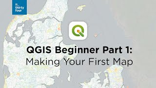 qgis beginner part 1: making your first map