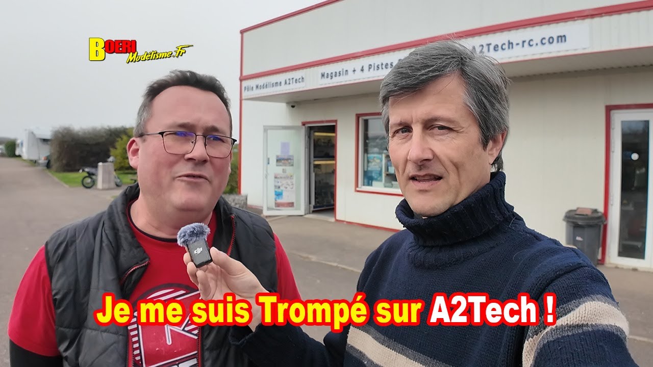 Je visite A2Tech le Magasin de Voitures RC le plus insensé du MONDE !