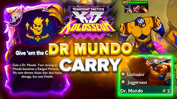 Wait... This NEW Mundo HERO AUGMENT is Wild!!! | Teamfight Tactics Set 15