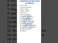 Common Contractions in English. English vocabulary and English grammar #english #cssvocab #cssexam